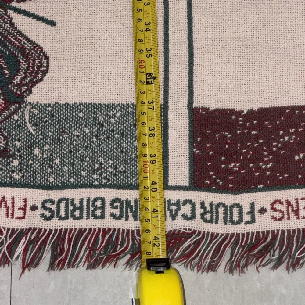 12 Days Of Christmas Throw Blanket 64